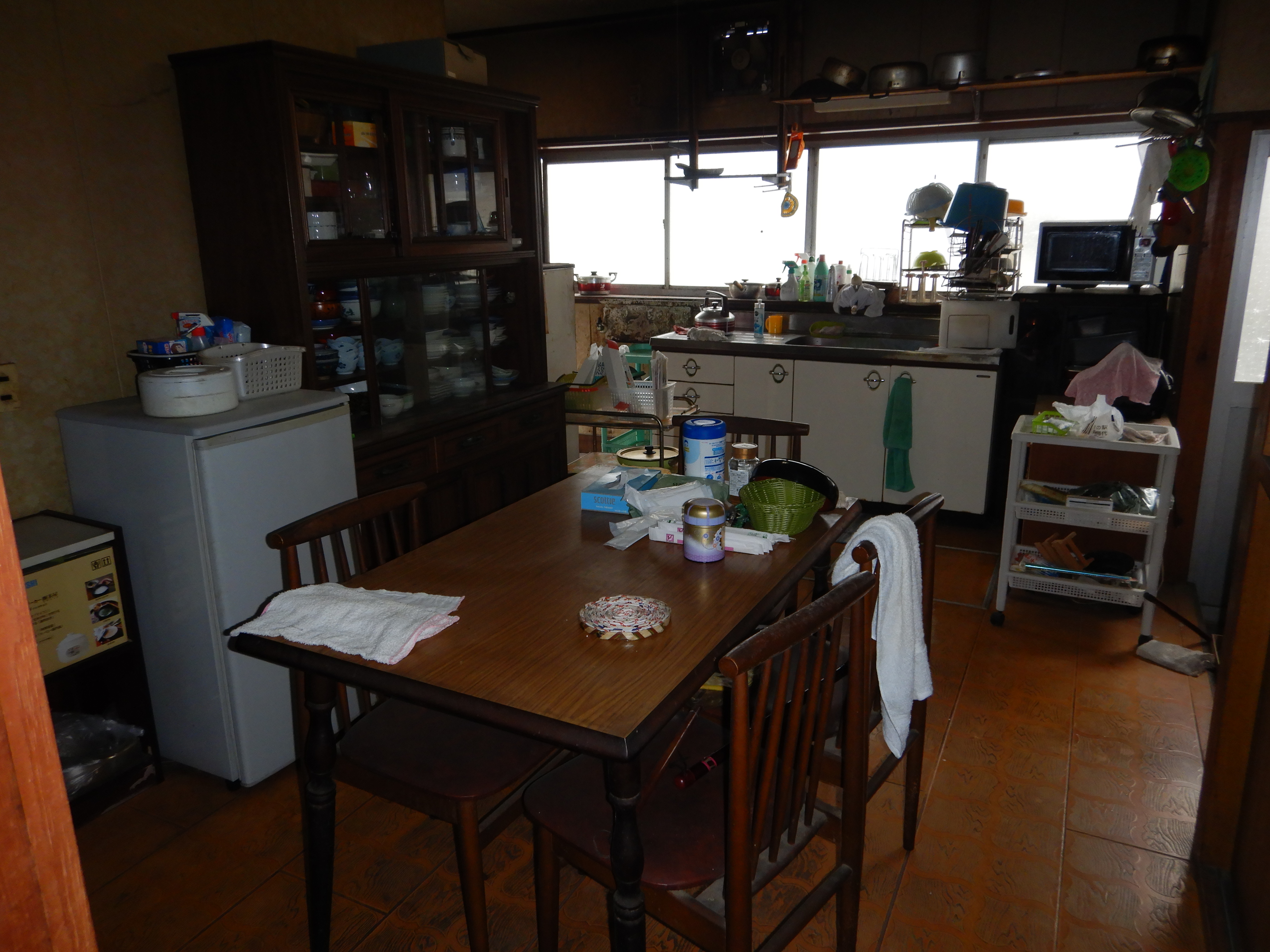 1970s wood house on a large plot in Fukushima