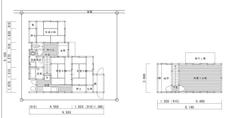 Floor plan for Registration No. 409 [For Sale] Furukawa Town City Center 4,500,000 yen