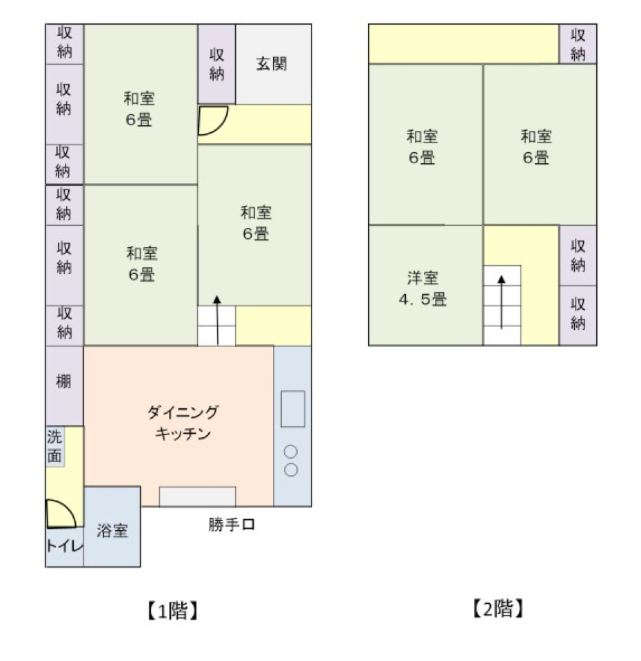 Floor plan for 1920s wood house in Tochigi