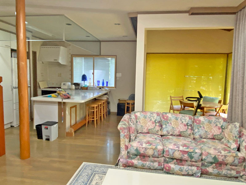 1990s wood house on a large plot in Nagano