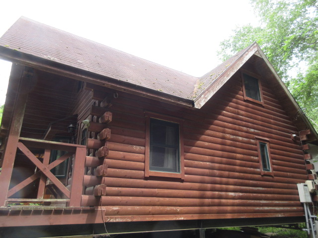 1990s wood house on a large plot in Nagano