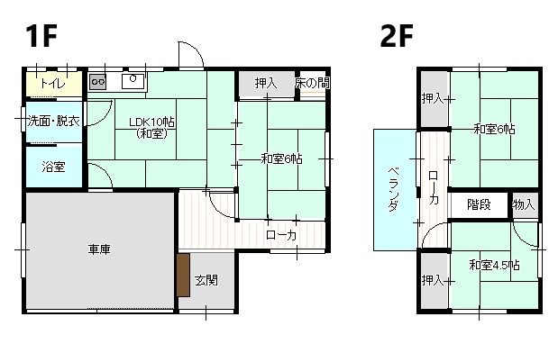 Floor plan for House in Ehime