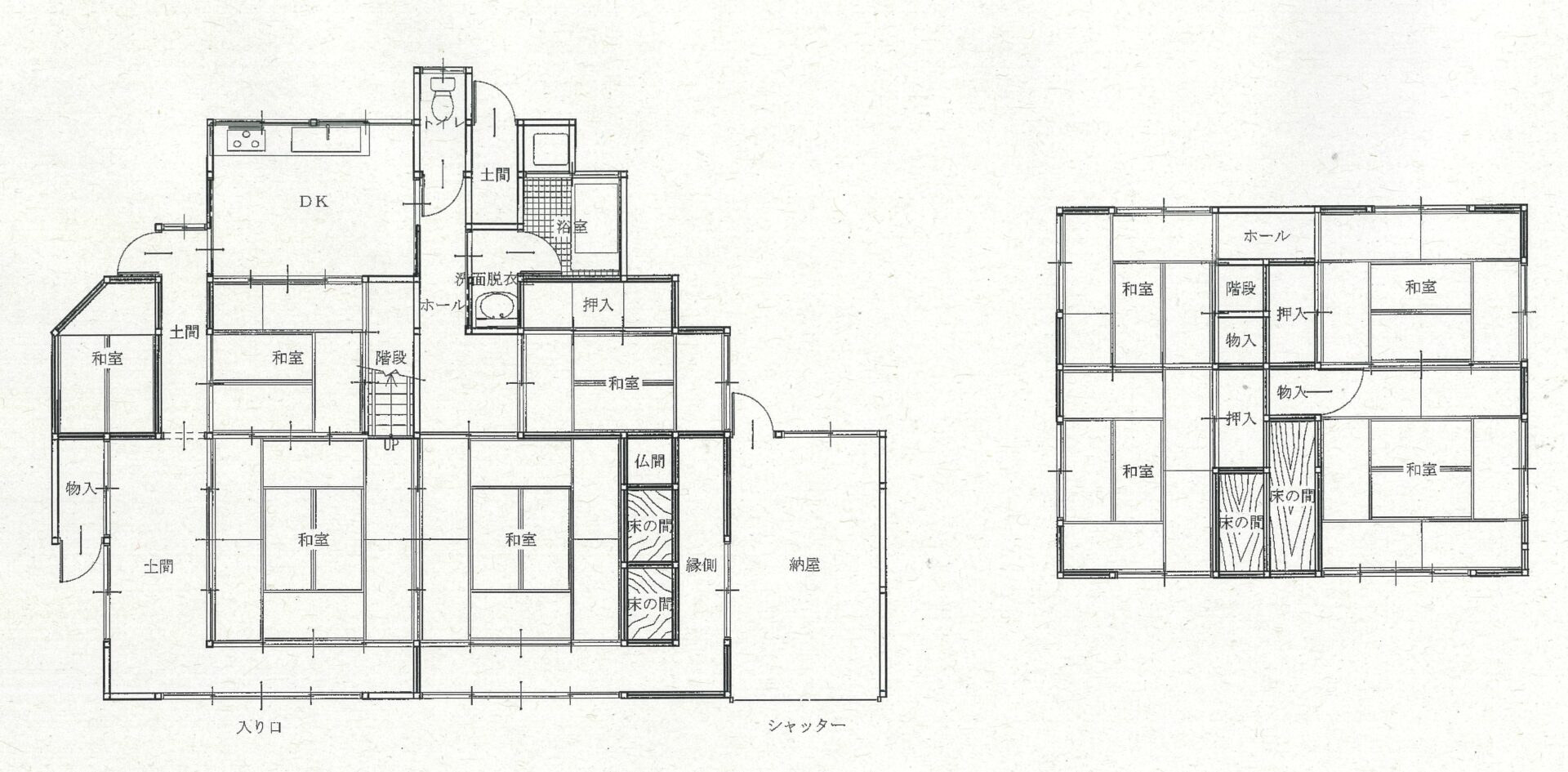 Floor plan for Wood house in Ayabe, Kyoto, farmland, approval needed