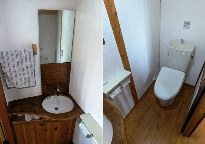 Wood house on a large plot in Yamanashi