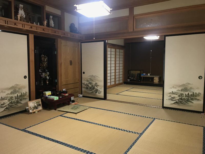 1990s wood house on a large plot in Iwate