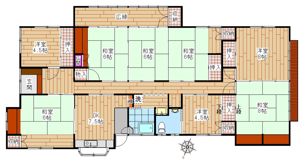 Floor plan for House in Kumamoto
