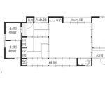 Floor plan for Wood house in Miyama, Nantan