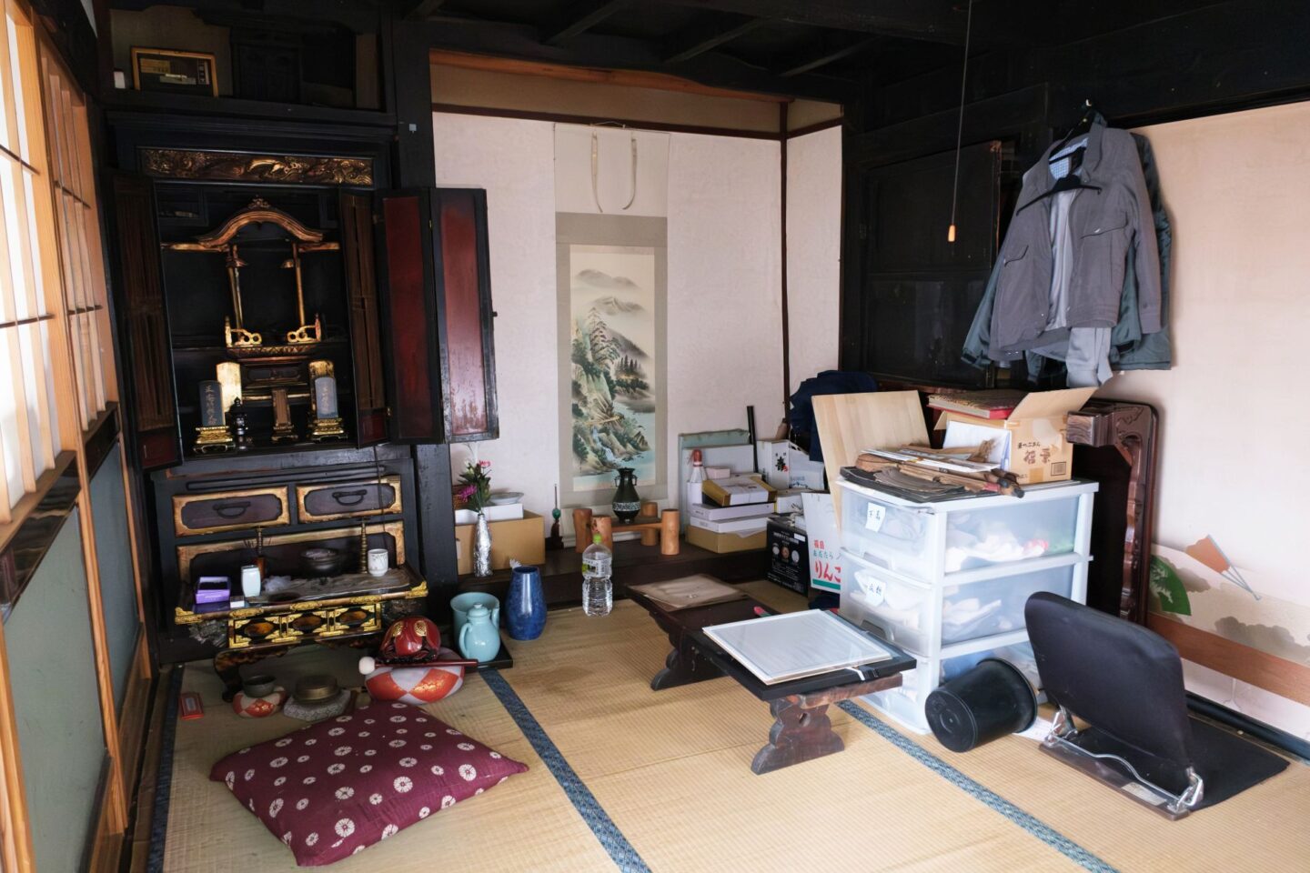 Wood house on a large plot in Yamagata