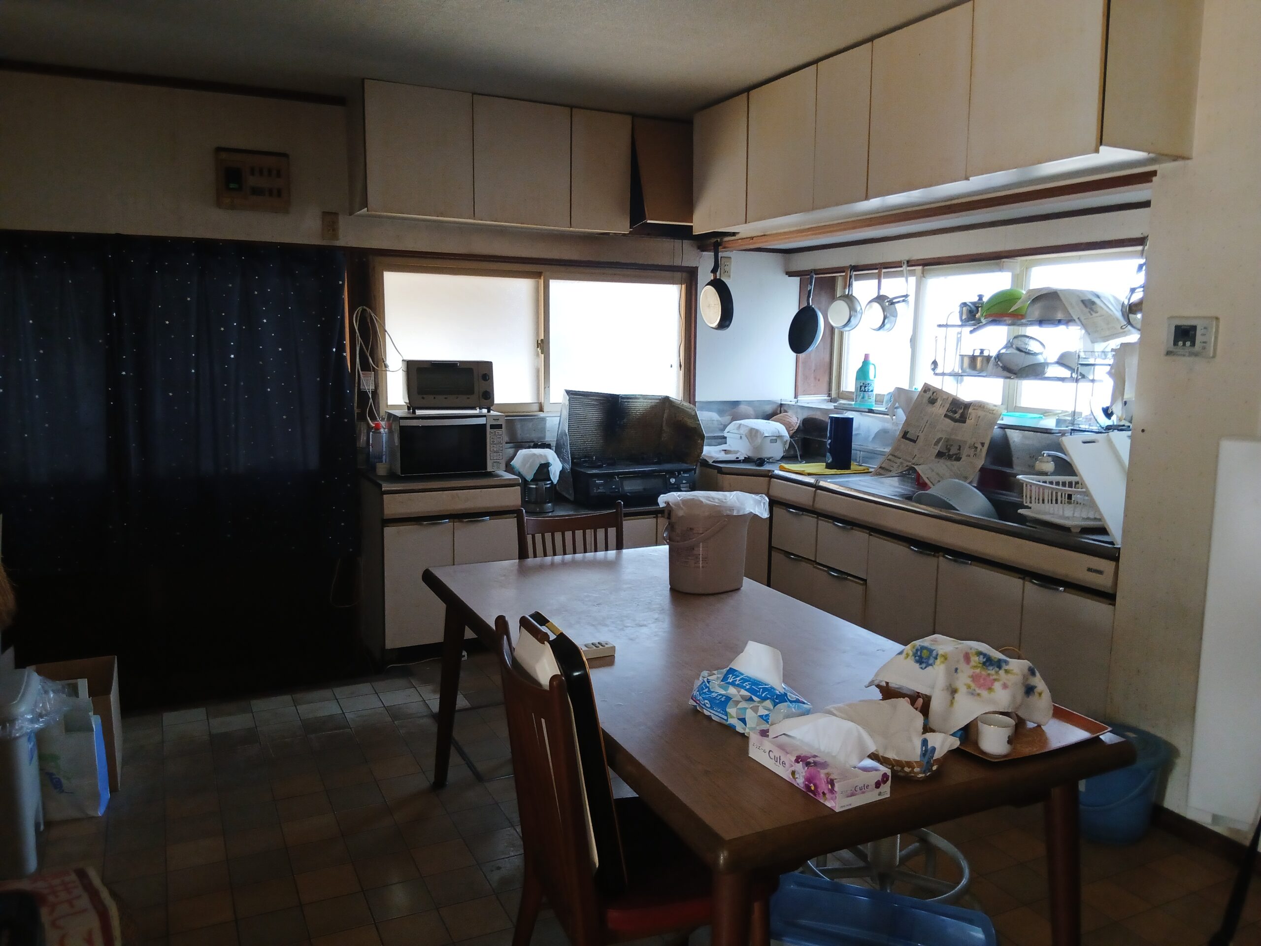 1950s wood house on a large plot in Iwate
