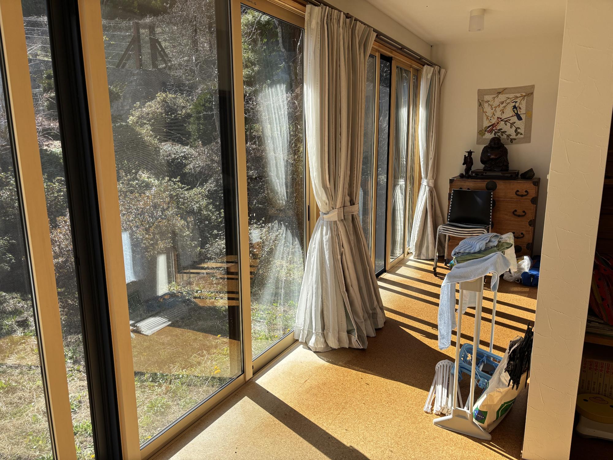 1960s wood house on a large plot in Nagano
