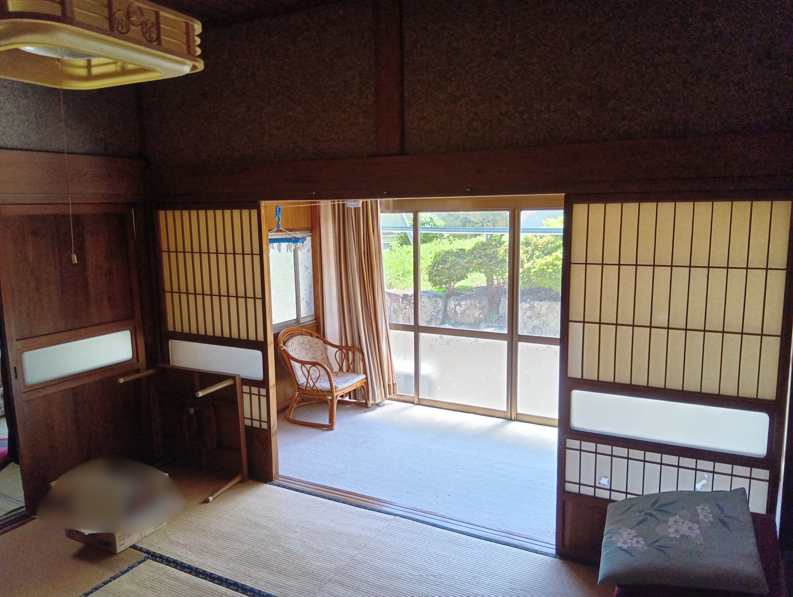 Karakunizawa: Peaceful single-story house with garden, ideal for small families
