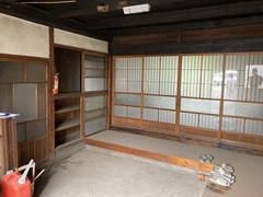 1860s wood house on a large plot in Nagano