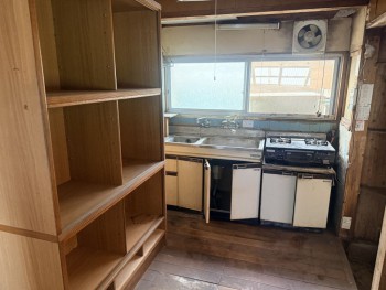 1960s wood house with outbuildings in Minamisatsuma, Kagoshima