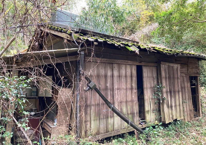 Wood house with outbuildings in Kokubu, Kirishima