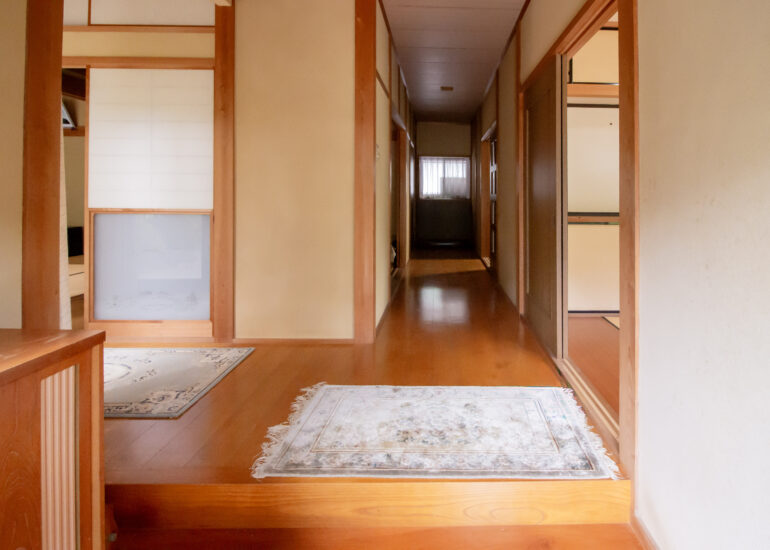 Empty home in Japan