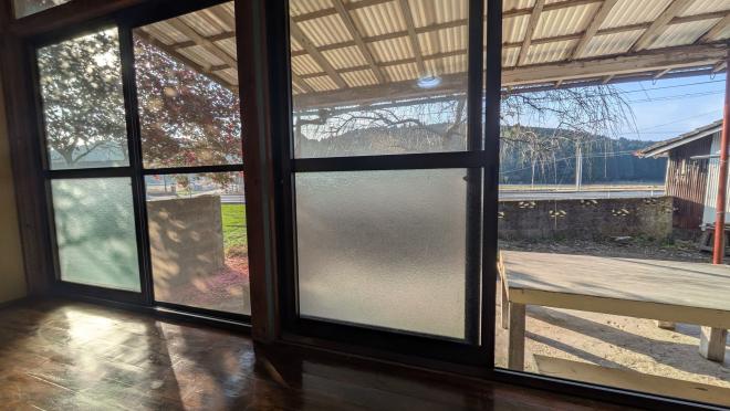 1960s wood house on a large plot in Hioki, Kagoshima