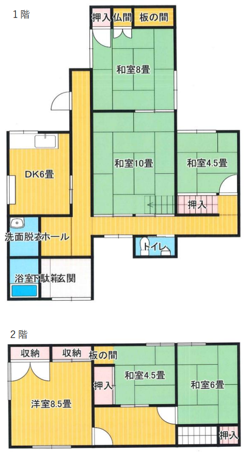 Floor plan for Empty home in Japan