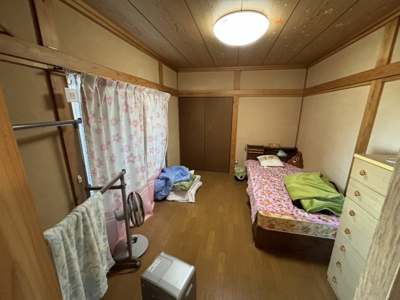 2000s wood house on a large plot in Iwate