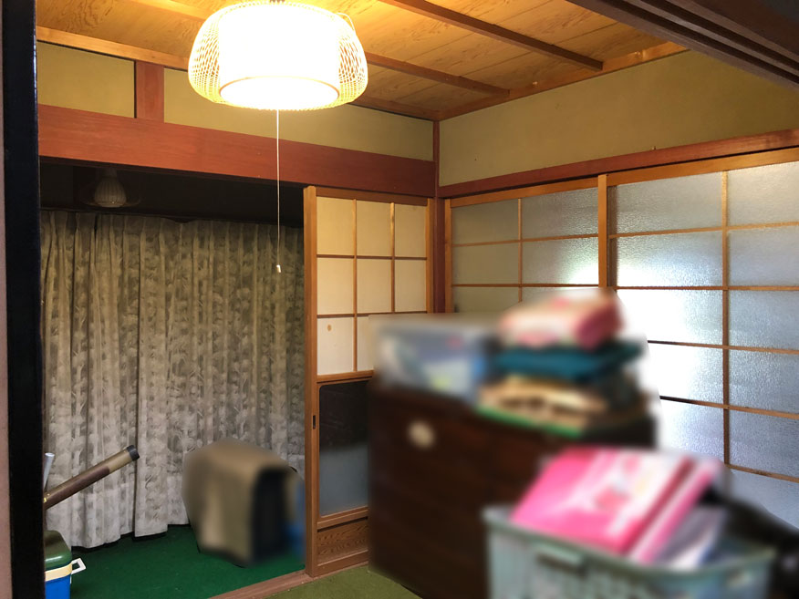 1960s wood house in Nantan