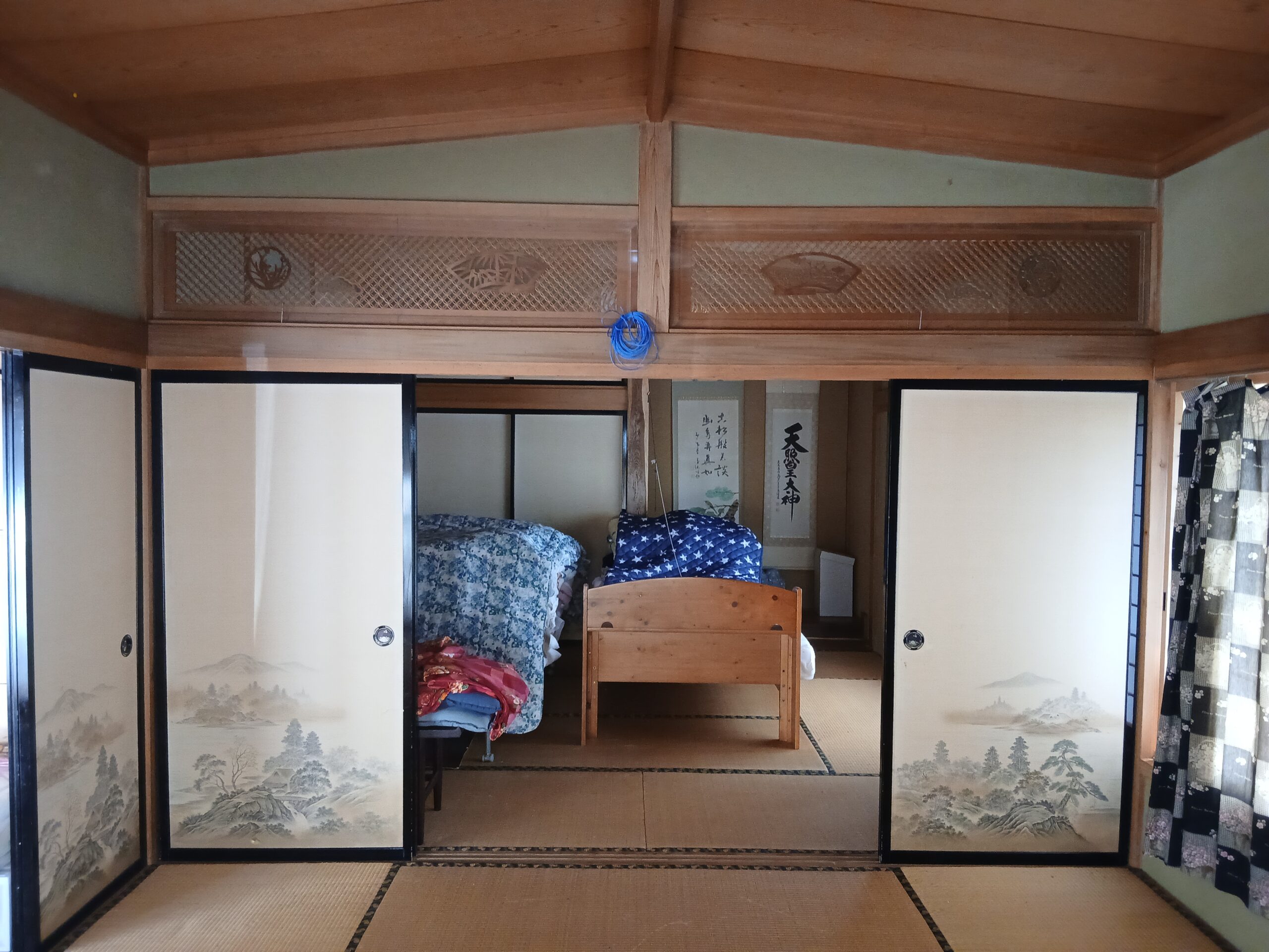 1950s wood house on a large plot in Iwate
