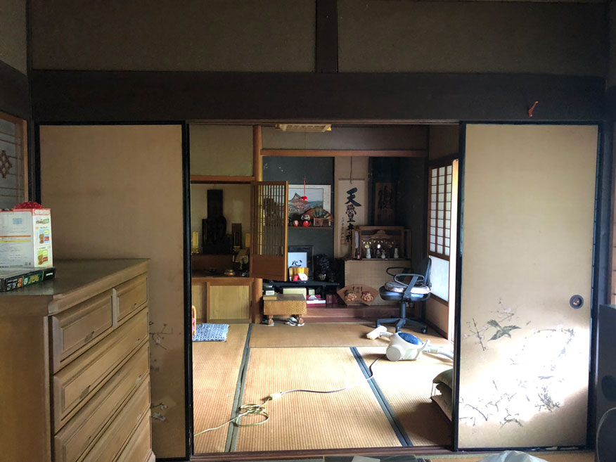 Wood house in Hiyoshi, Nantan, farmland, approval needed