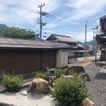 1980s wood house with outbuildings in Miyama, Nantan