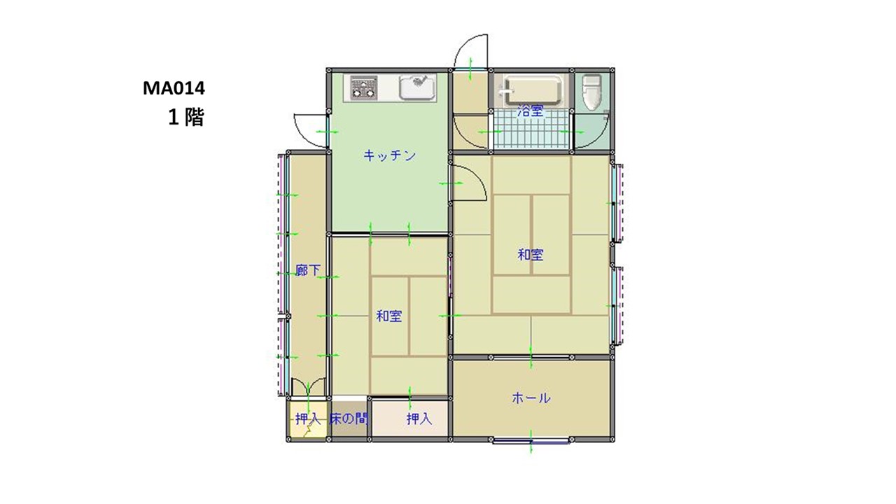 1950s wood house on a large plot in Okayama