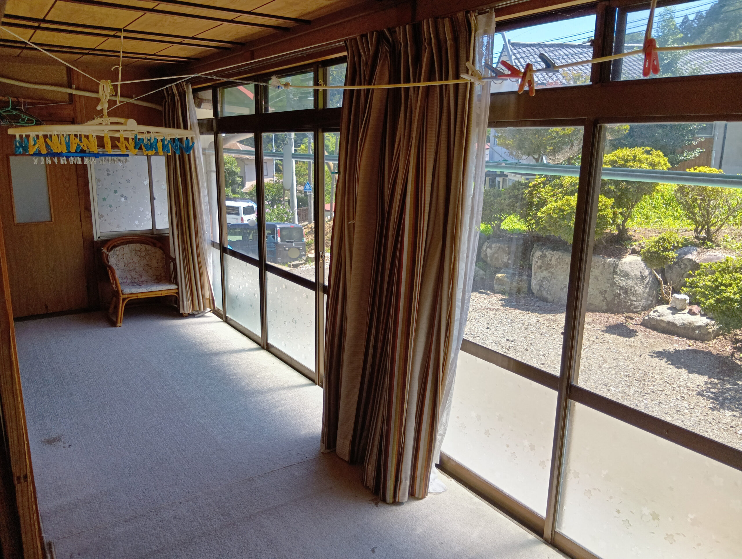 Karakunizawa: Peaceful single-story house with garden, ideal for small families