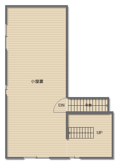 Floor plan for Wood house in Kumihama, Kyotango