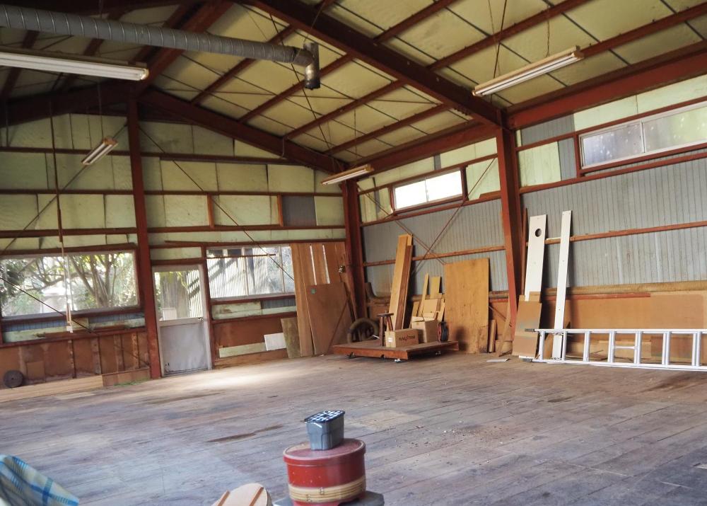 1970s wood house with outbuildings in Tokushima