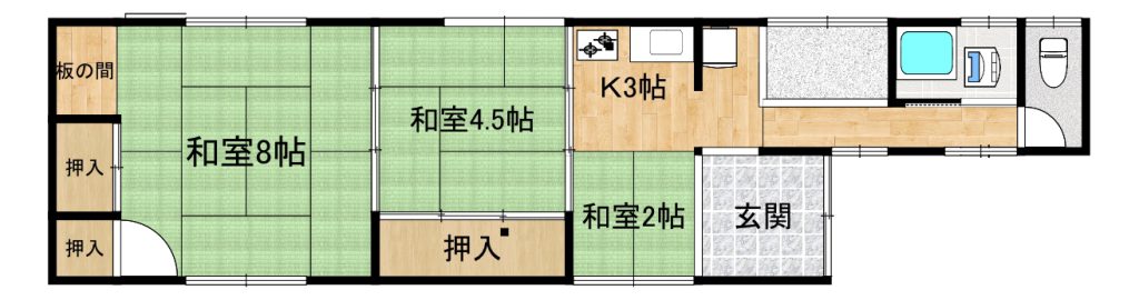 Floor plan for Wood house in Yamaguchi