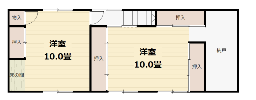 Floor plan for 1960s wood house near the coast in Tango, Kyotango