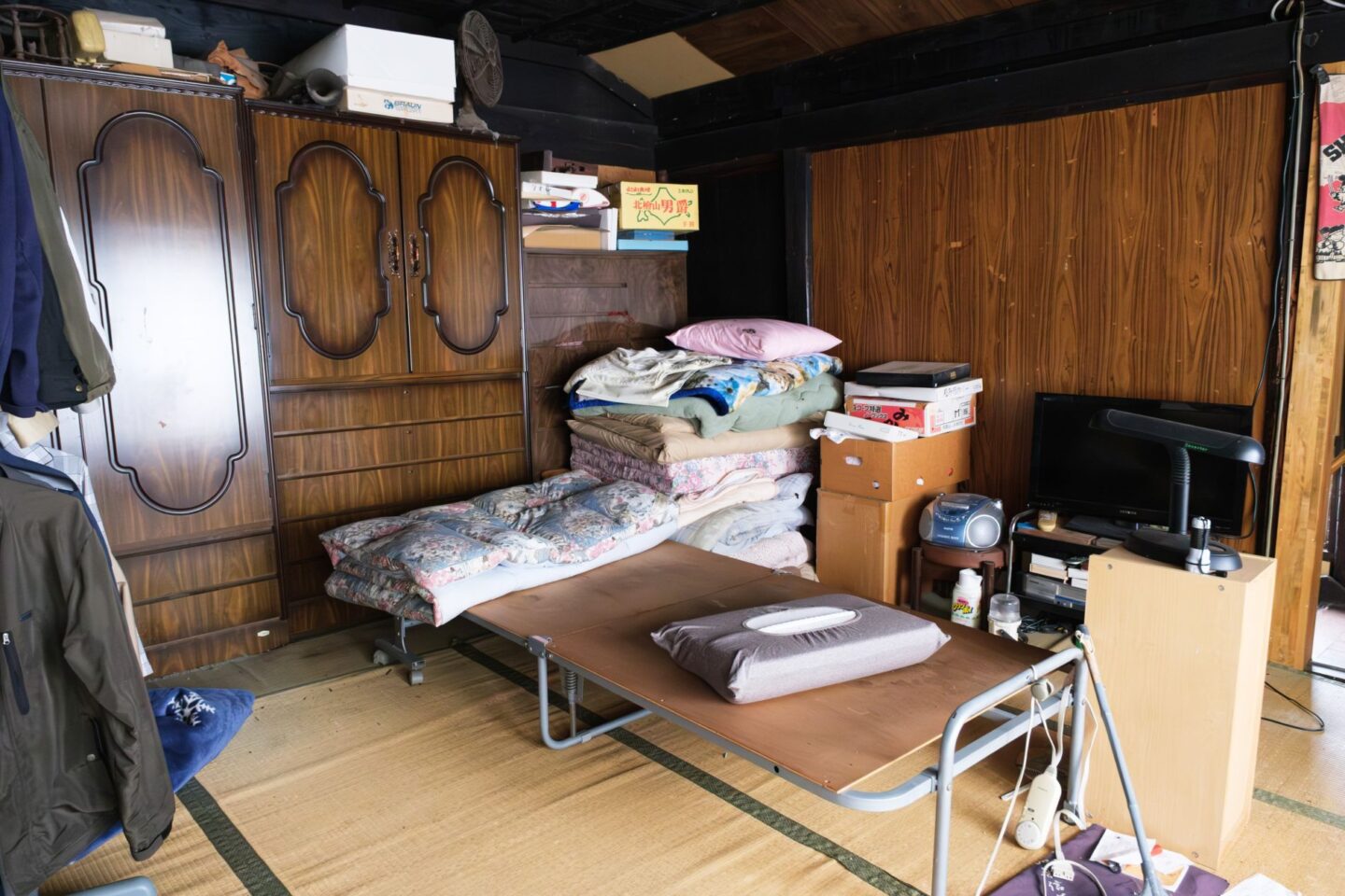 Wood house on a large plot in Yamagata