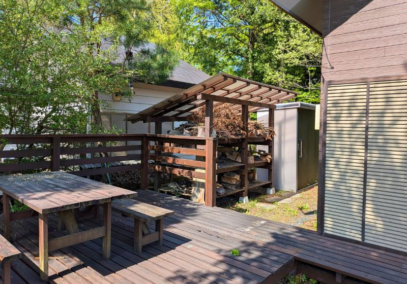 Wood house in Yamanashi