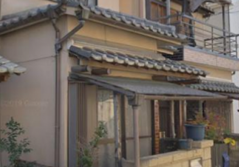Wood house in Ikaruga, Nara