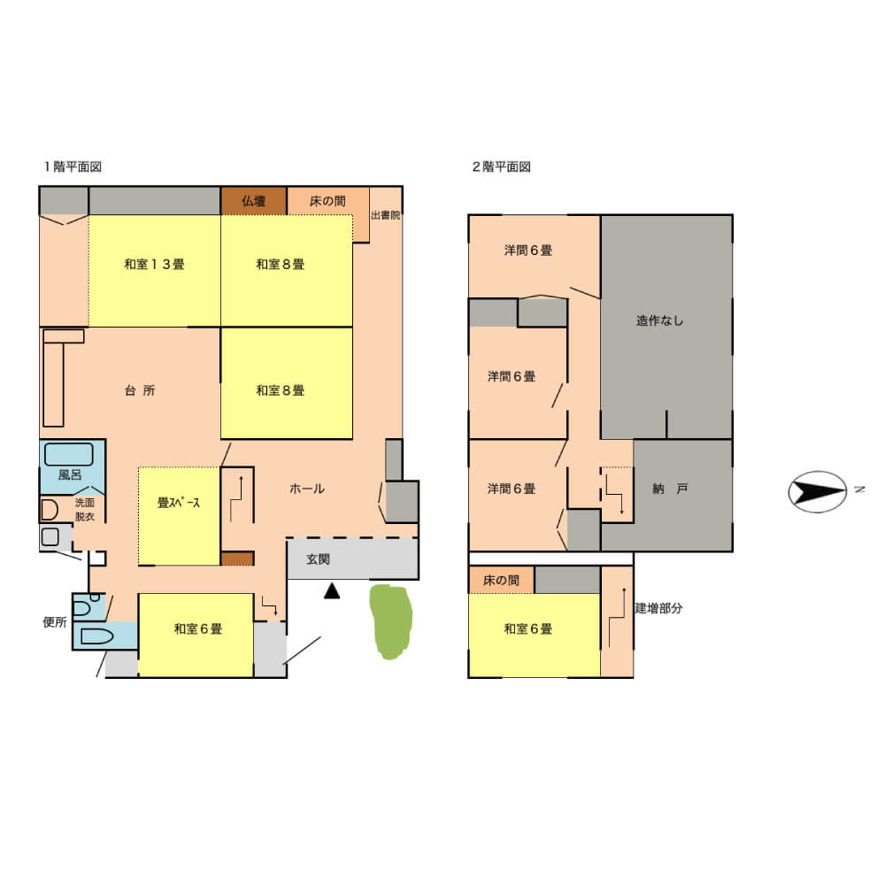 Floor plan for House in Shiga