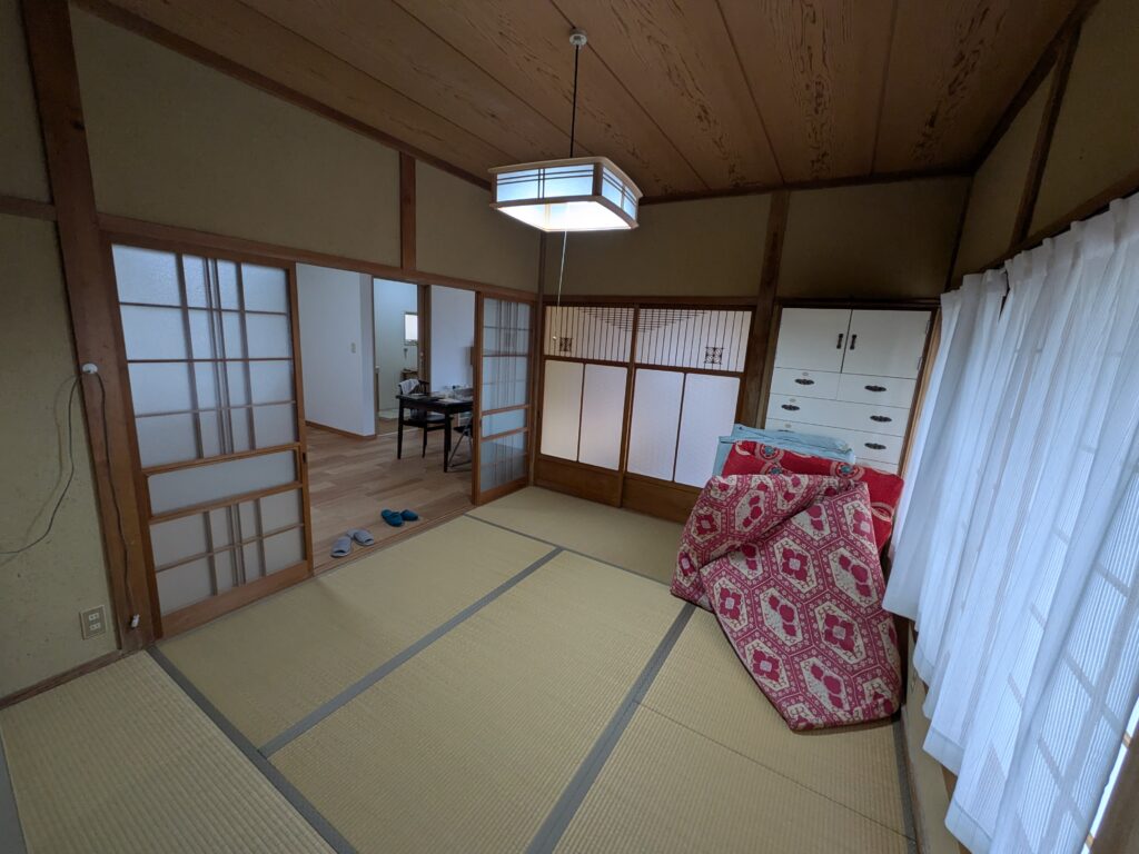 1950s wood house with storehouses in Nara