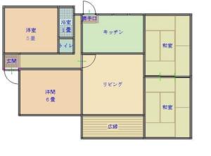 Floor plan for Sōsha 2-chome