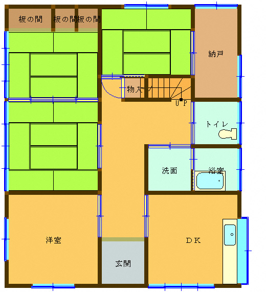 1990s wood house, 9-min walk to station, Iwate