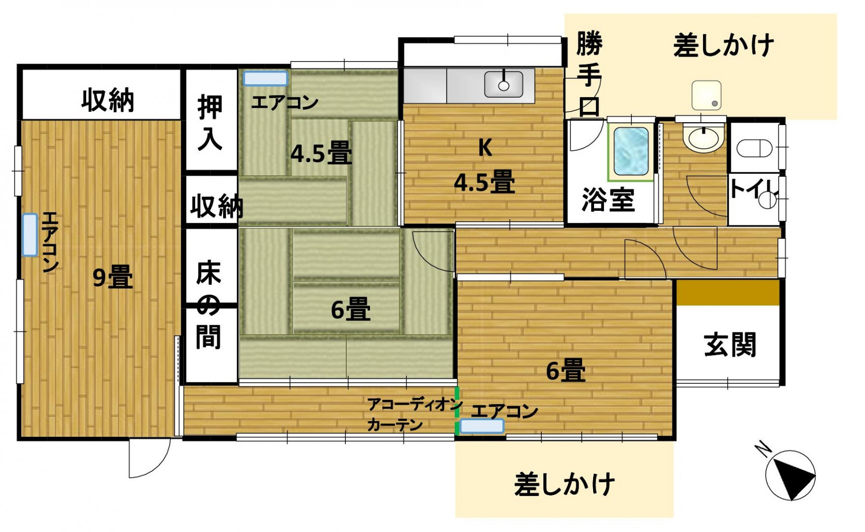 Floor plan for Empty home in Japan
