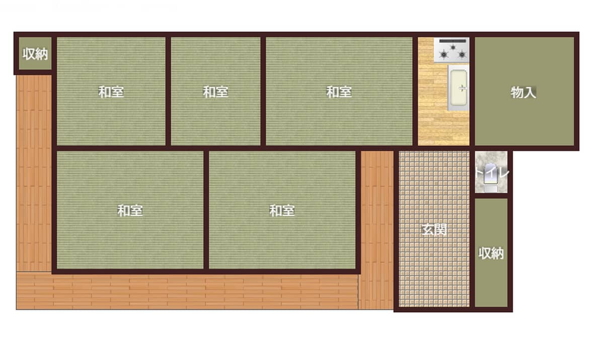 1860s wood house on a large plot in Hiroshima