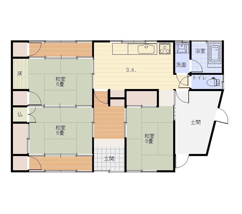 1980s wood house on a large plot in Mie