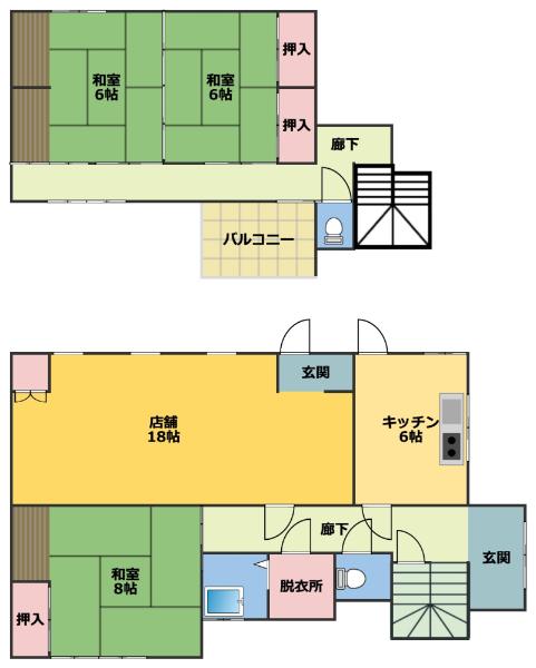 1980s wood house in Kagawa