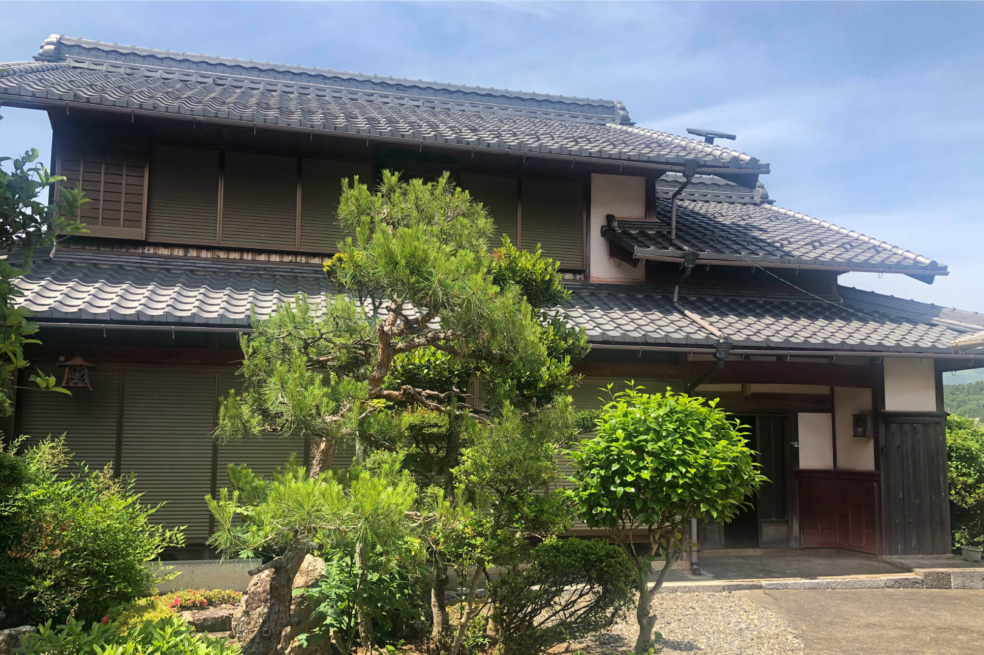 Wood house in Shiga