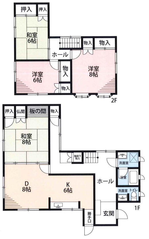 Floor plan for Empty home in Japan