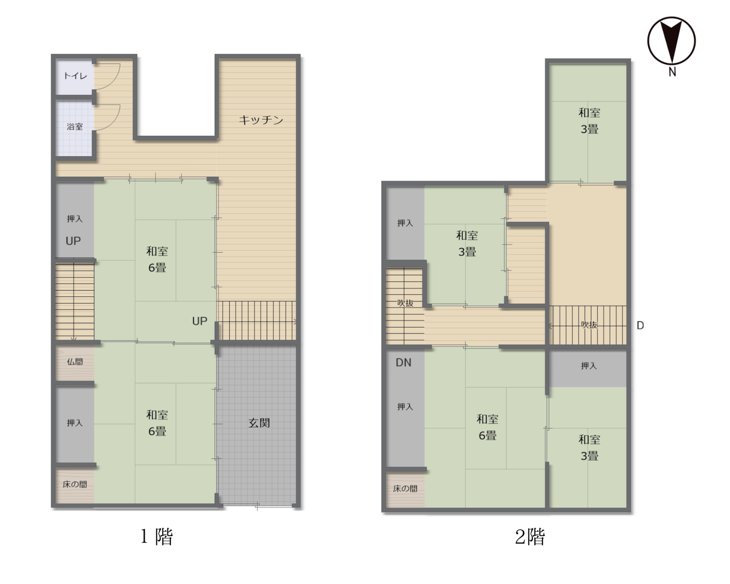 Floor plan for Wood house in Hyogo