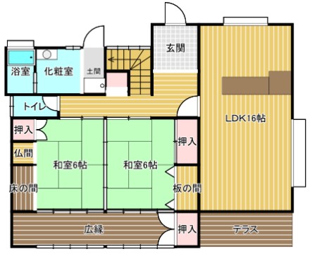Floor plan for A-136 Elevated location with excellent views and calm atmosphere