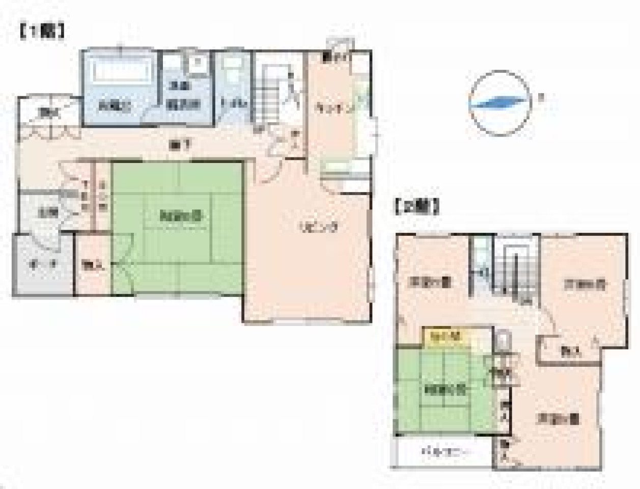 Floor plan for 2000s wood house, 6-min walk to station, Tochigi