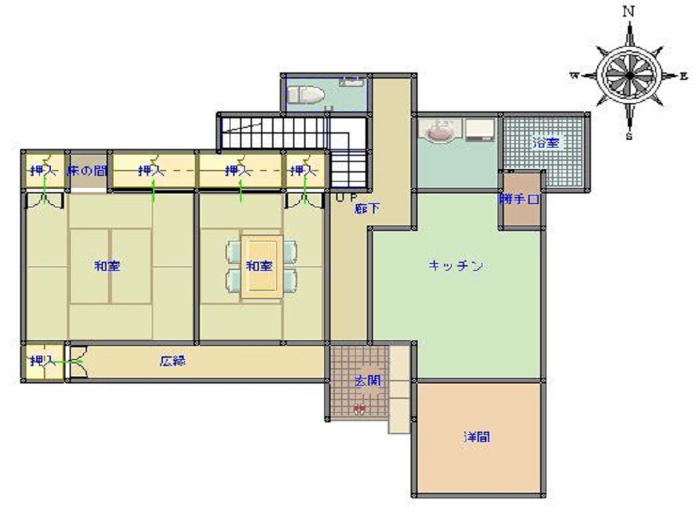 1970s wood house, 7-min walk to station, Gunma