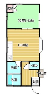 Floor plan for Convenient to Station A-130 and shopping